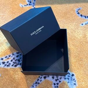 Dolce & Gabbana Parfum Velvet Rose Empty Box Black Gold